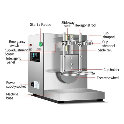 Professional Commercial Shaking Machine for Milk Tea, Boba, and Bubble Tea