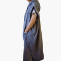 Outdoor warm quick dry change robe for running