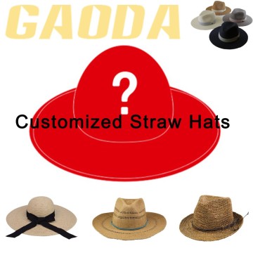 Custom Handmade Straw Hat