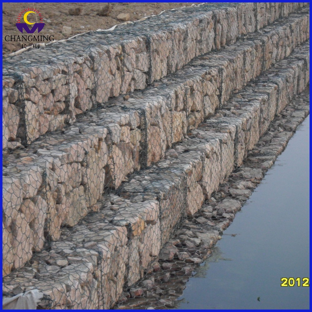 Hexagonal Gabion Box Wire Netting