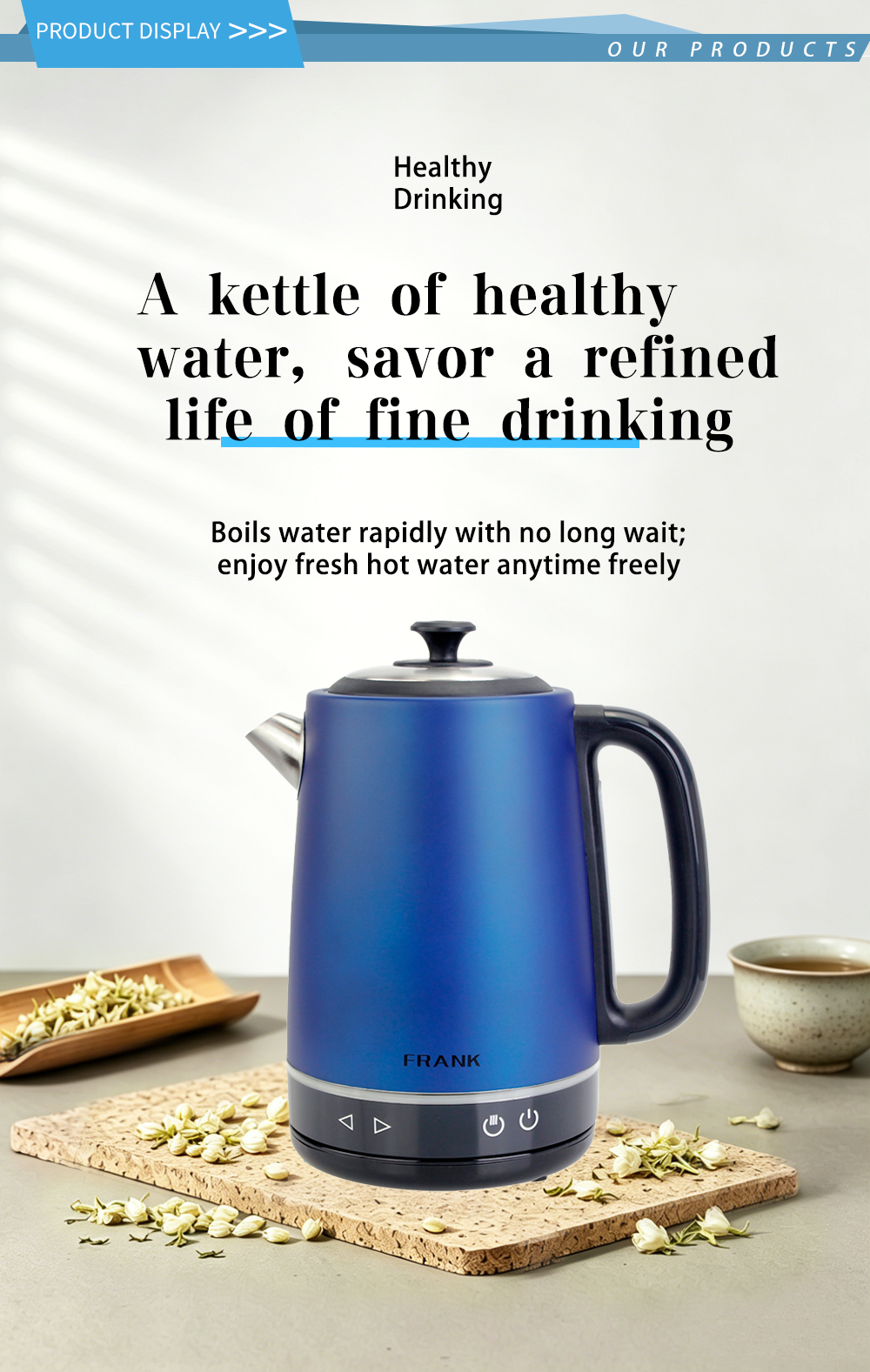 travelling kettle FK-2001 1
