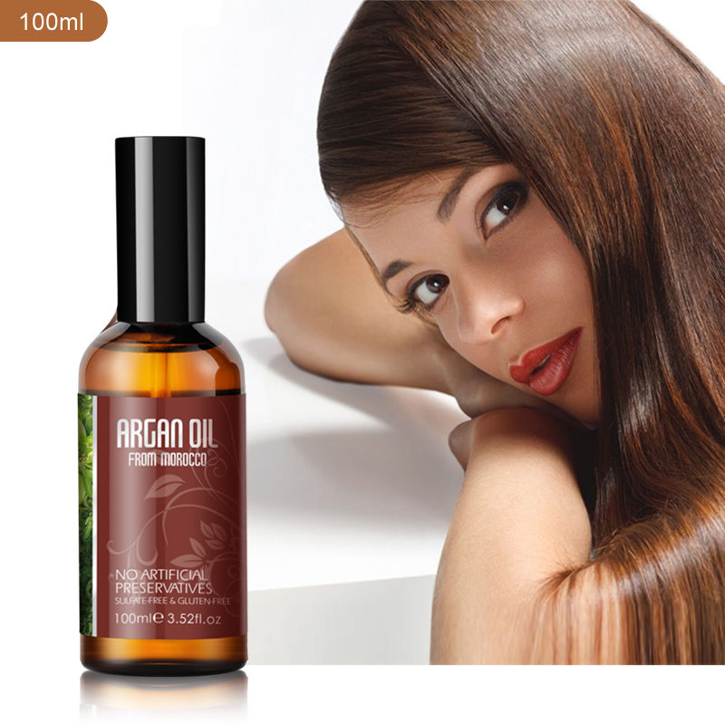 Hair Care Product Nourishing Hair Treatment Repairing Damaged Argan Oil Hair Serum