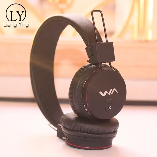 2018 Headband style MP3 headphone Fm stereo headset SD card player headset