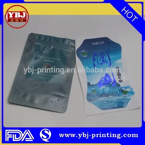 Decorative large face Moisturizing mask packing bag plastic bag ziplock zipper bag