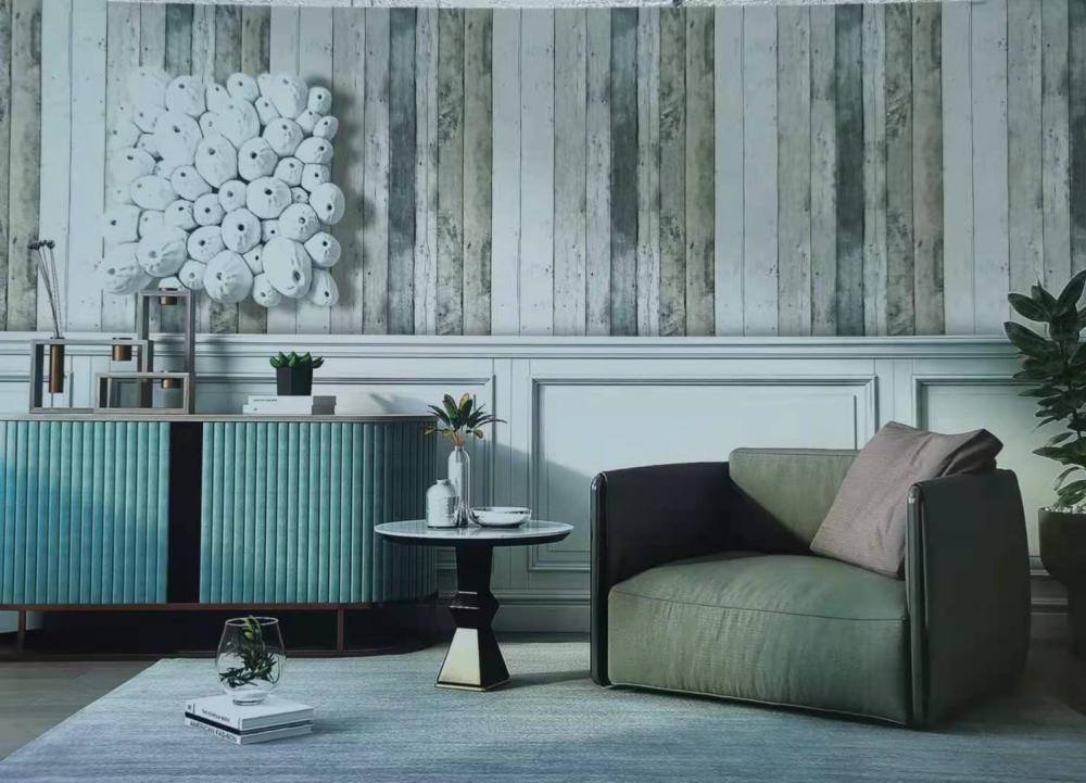 53 سنتيمتر pvc الأزياء الساخنة الحديثة الفاخرة الجدران wallcovering