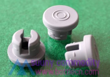sc010306 20mm custom logo Butyl rubber stopper