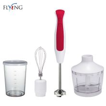 Red Color 3 In 1 Hand Blender Set