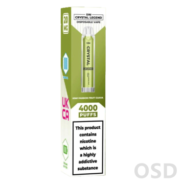 Crystal Legend 4000 Puffs Disposable Bar Wholesale