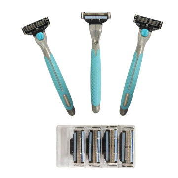 3-Layer Safety Blades Cartridge Razors: The Perfect Choice for Men and Women's Shaving Needs