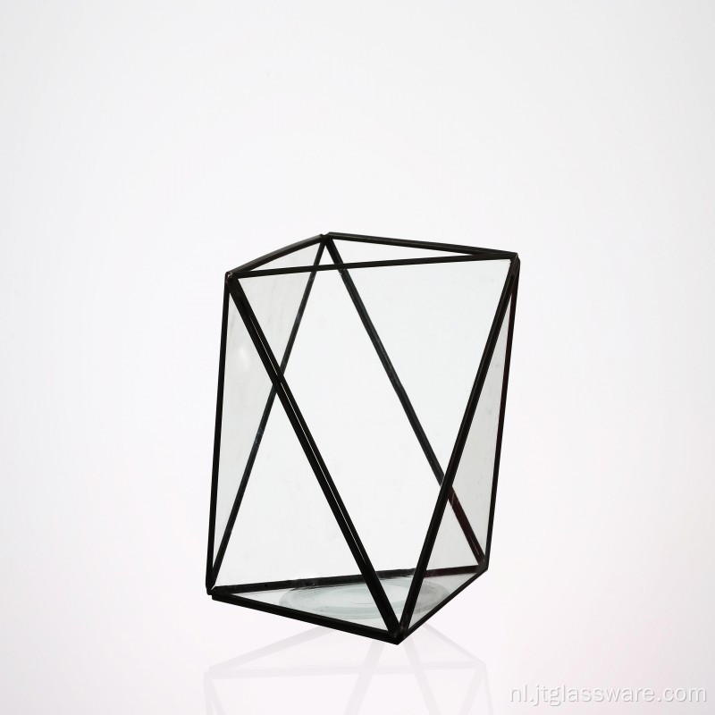 Ingelijst broeikasglas geometrisch terrarium