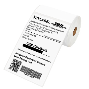 Zebra Compatible Direct Thermal Packing Shipping Labels