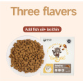 Comida de gato recheado com lanche de estimação de várias nutrição