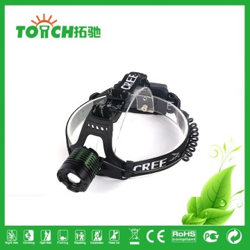 2000 Lumens XM-L T6 Zoomable LED Headlight Cheap Promotion LED Head Torch Light Car Repairing Lamp Outdoor Camping Light