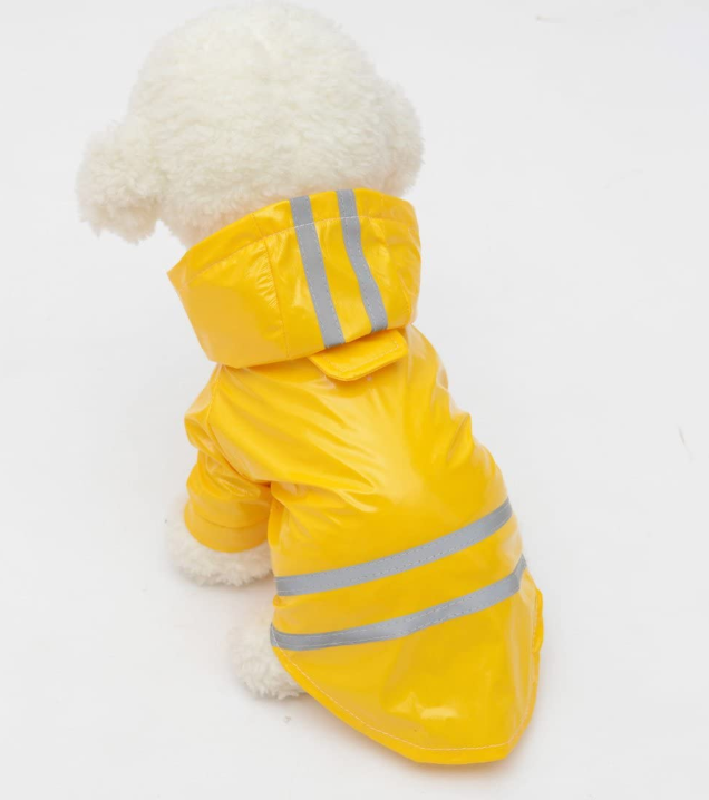 Dog Raincoat with Hood