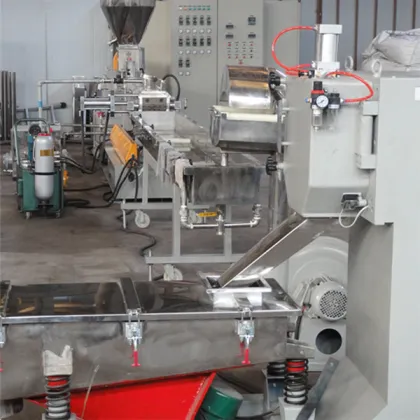 china nanjing twin screw extruder/compounding machine