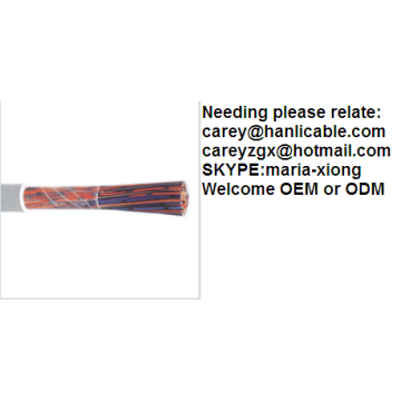 Cat 3 Type and 10 Number of Conductors Indoor Telecommunication cable