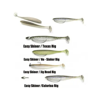 Bass Master Soft Bait Shad Silicone Shrimp Lure