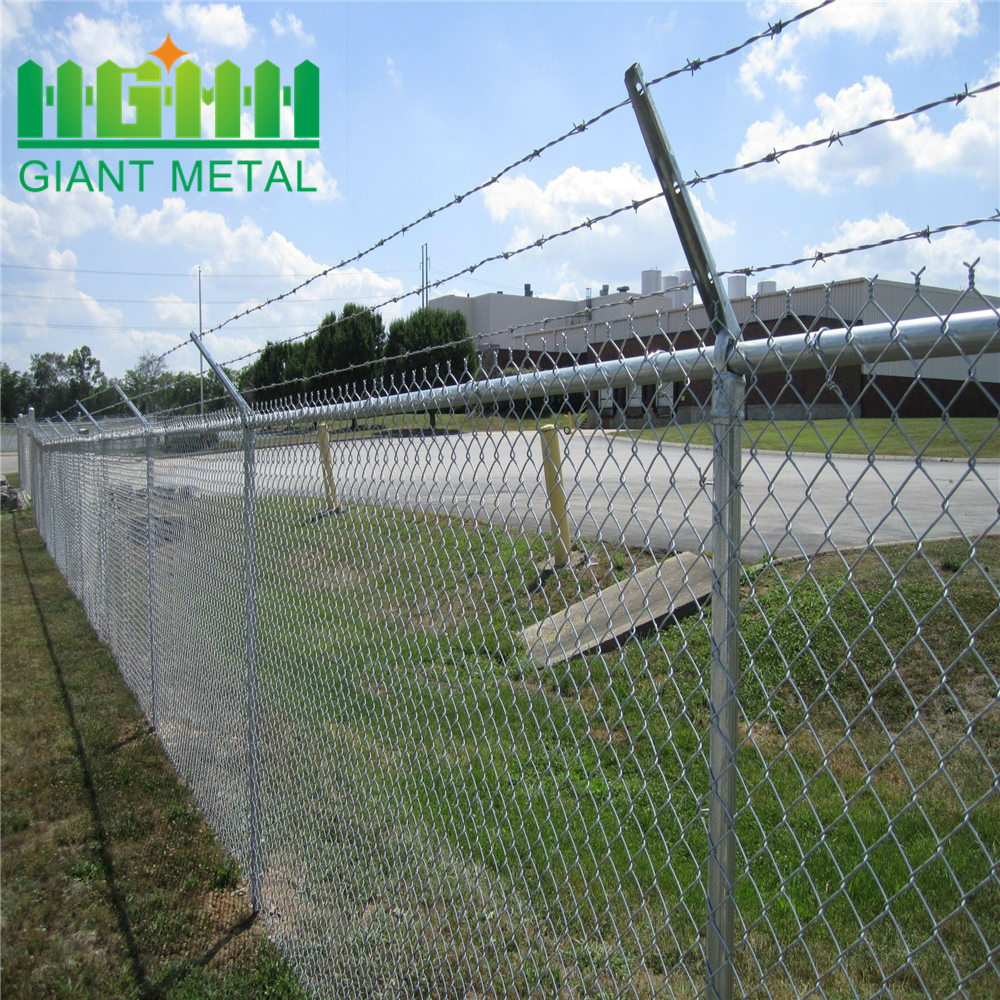 Galvanized Woven Removable Chain Link Fence