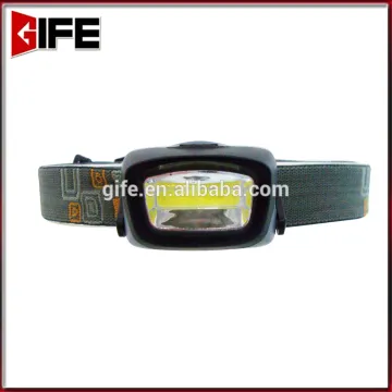GF-8002-1 Waterproof 3W Headlamp 2 Modes Portable COB Mini Head lamp