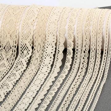 100% Cotton Crochet Lace Trim For Clothing