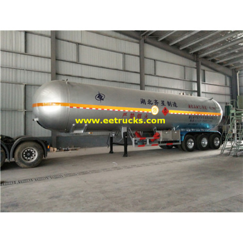 60 CBM 25 tấn sử dụng LPG Semi Trailers