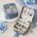 Cassa di organizzatore in pelle PU Portable Jacquard con blocco