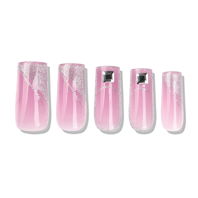 New arrivals pink false nails