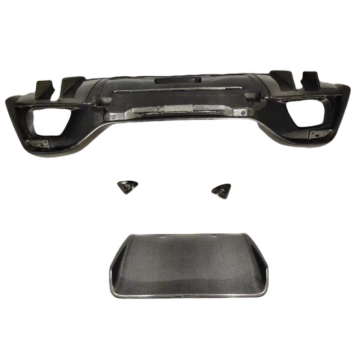 High Quality Dry Carbon Fiber Rear Diffuser and Bumper Lip Body Kit for Aston Martin Vantage