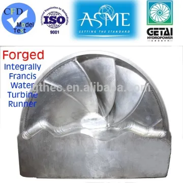 Francis Hydropower Turbine Power Station Wheel
