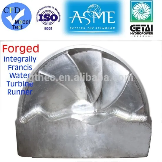 Francis Hydropower Turbine Power Station Wheel