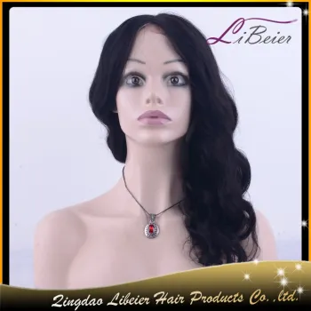 Natural color wholesale cheap virgin hair wigs, raw brazilian virgin hair wigs,human hair full alce wig