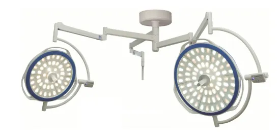 Main and satellite LED surgical operating lamp