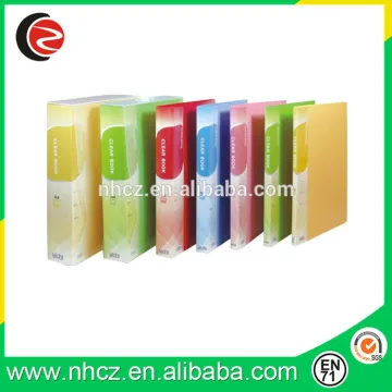 PP Material A4 File Clear Book