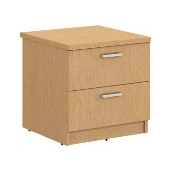 Factory Medical Room Furniture - Hospital Clinic Bedside Table with Two Drawers