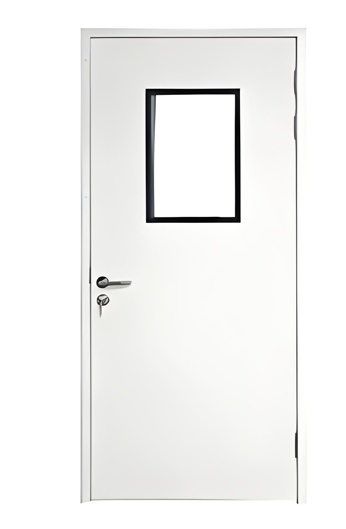 Medicinsk avdelningsdörr i aluminium. Omslagsdörrkarm typ2 Medical aluminum ward doorWrap door frame type2