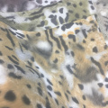 Wholesale patrón de leopardo PU de cuero sintético