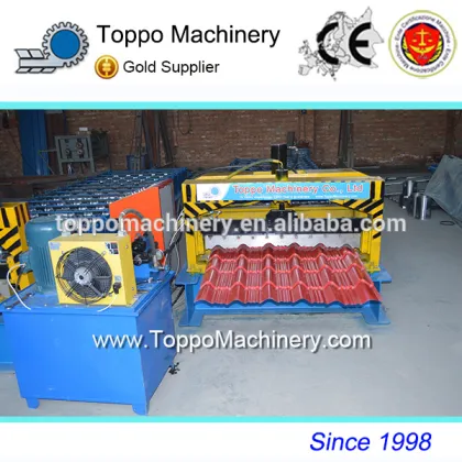 Most Popular Colored Steel Roof Tiles Making Machine Top Sales on Alibaba