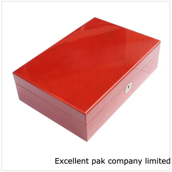 Stylish Different Shaped Gift Handle Wodden Cigar Box