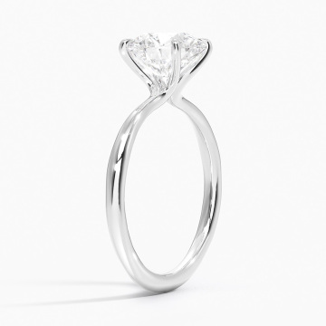 Diamond Engagement Rings For Women Elegant 3 Carat Round Lab Diamond Engagement Ring Supplier