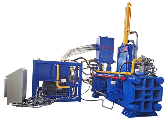 Hydraulic Iron Steel Metal Chips Briquette Making Presses