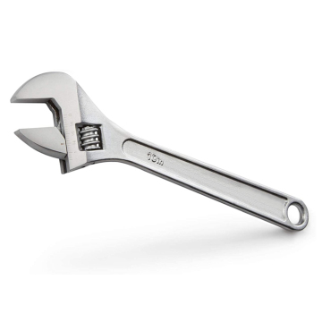 YUHANG 10 Inch Chrome-plated Adjustable Spanner Wrench