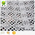 wholesale 100% polyester embroidery lace dress fabric