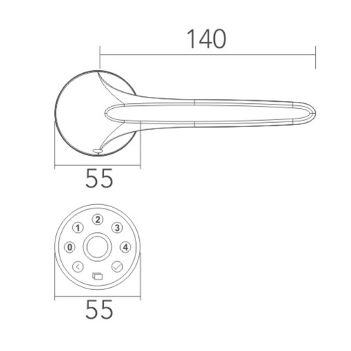 App kontrollierte Smart Lock