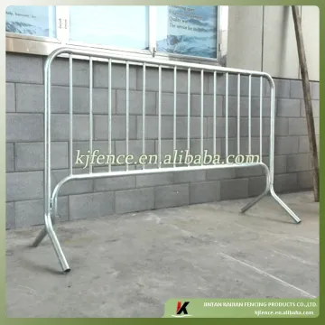 Hot dipped galvanized event barrier
