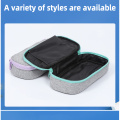 Students campus terylene cotton double zipper polyester pen case for children