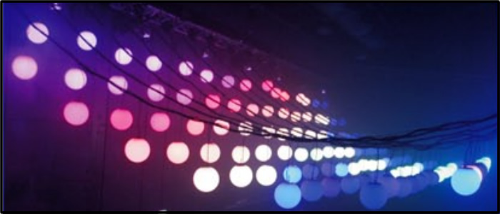 LED disco light ball