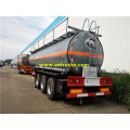 30m3 Tri-axle HCl صهريج مقطورة