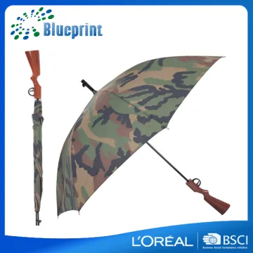 cool gun shape tool windproof quality unique umbrella