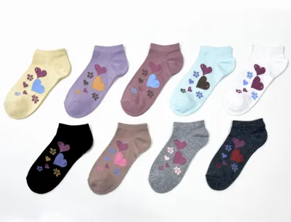 Custom colored polka dots socks