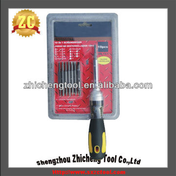 19 in 1 Ratchet Screwdriver Set